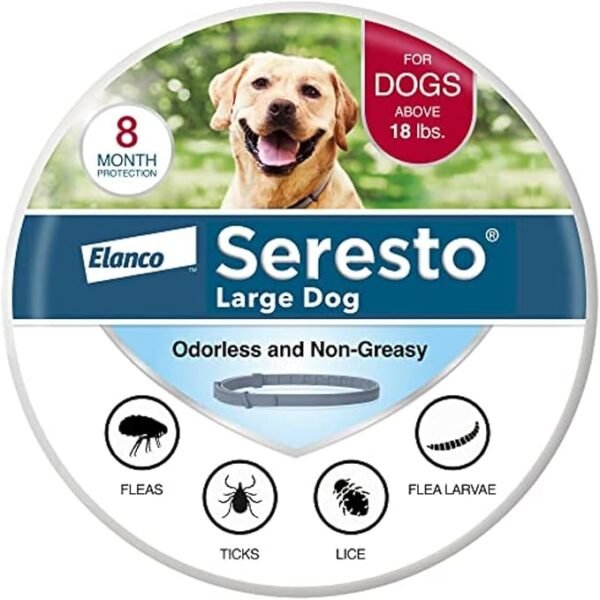 Seresto Large Dog Vet-Recommended Flea & Tick Treatment & Prevention